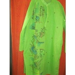 Hand Painted Colorful Gents Kurta