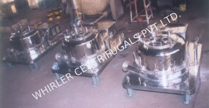 Four Point Bottom Discharge Centrifuge