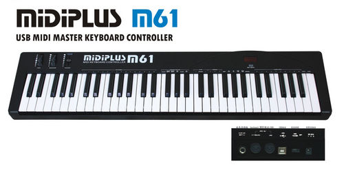  MIDIPLUS M61 USB MIDI कीबोर्ड