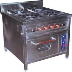 4 Burner Gas Range with Oven