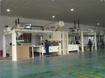 Basic Short Cycle Lamination Line