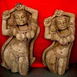 Khajurao Ladies Sculptures