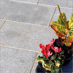 Granite Floor Tiles - High Strength Absolute Black | UV Resistant, Easy to Clean, Meticulously Polished, Weather Durable