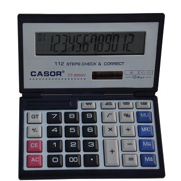 Foldable Office Calculator In 2 Way Power