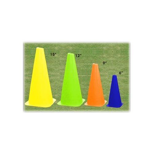 Marker Cone - High Durability Material, 6", 12", 15" Sizes, Vibrant Colors - Enhance Match Excitement