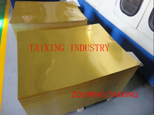 Alumnium Sheet With PVC Adhesive Coating For Closures