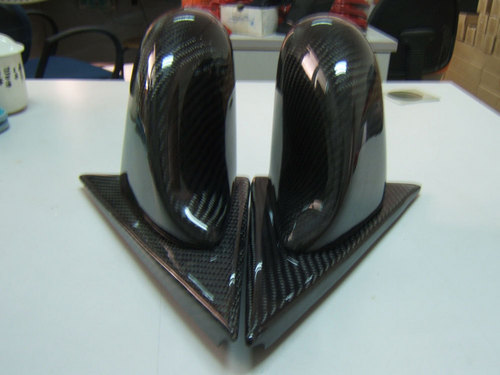 Spoon Style Carbon Fiber Rear View Side Mirrors By Dreamcatcher Carbon Car Accessories Co.,Ltd.
