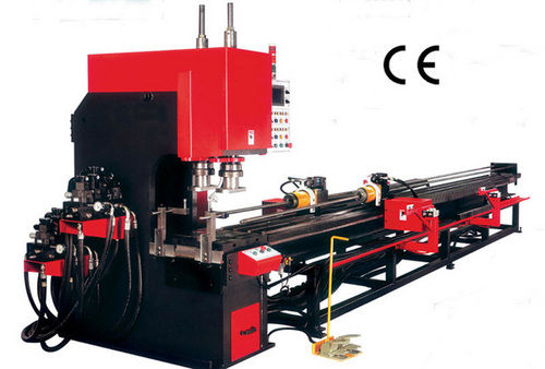 Automatic Hydraulic Pipe Punching Machine