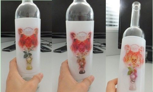 Bottle Sticker - PVC Adhesive Custom Stickers | Waterproof, Minimum Order 5000 Pieces, Lihao Brand