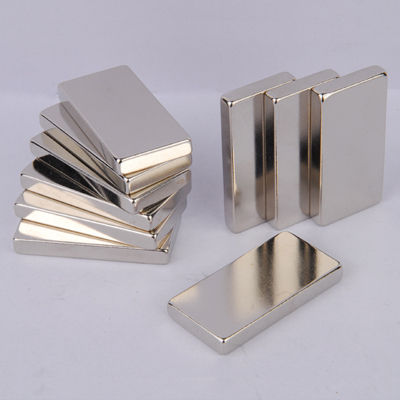 Zinc Plating Neodymium NdFeB Electro Magnets Block N35