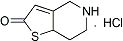 Thieno[3,2-C]Pyridin-2(4h)-One, 5,6,7,7a-Tetrahydro-,Hydrochloride(1:1)