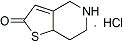  थिएनो [3,2-सी] पाइरिडिन-2 (4 एच) -वन, 5,6,7,7ए-टेट्राहाइड्रो-, हाइड्रोक्लोराइड (1:1) 