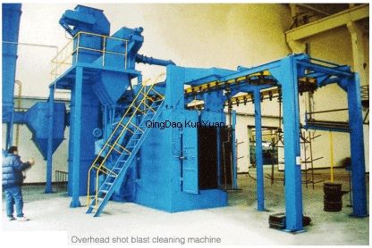 Overhead Shot Blast Cleaning Machine