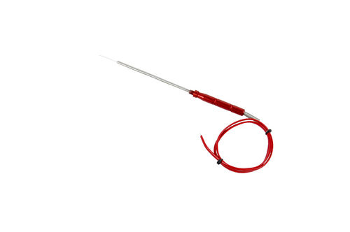 Surface Temperature Probe - Durable Design with Handle for Accurate Flat Surface Measurement | Ideal for Industrial Use with Handheld Indicator