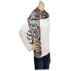 Multicolor Beaded Scarves