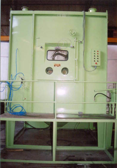 suction blast machine