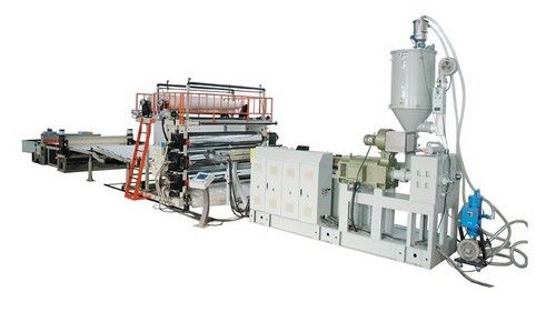 PVC Crust Foamed Plate Extrusion Machine