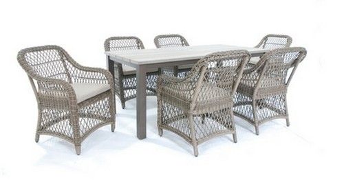 Rattan Table Set