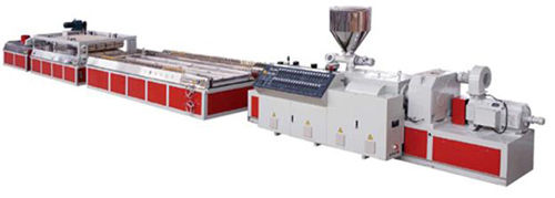 PVC Wood Plastic Profile Extrusion Line