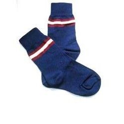 Blue School Socks