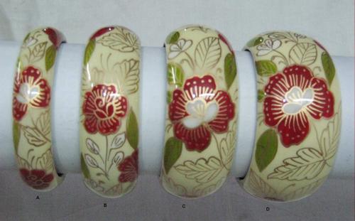 Brass Meena Bangle