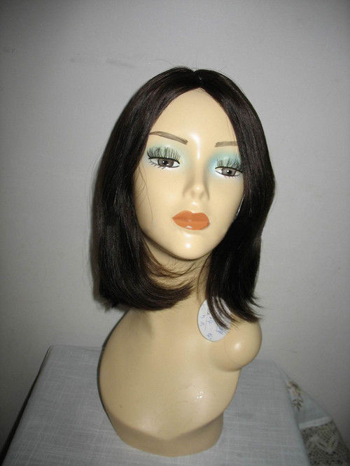 Middle Length Human Hair Wig