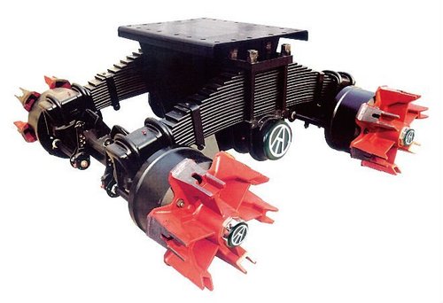 Spoke Bogie Suspension