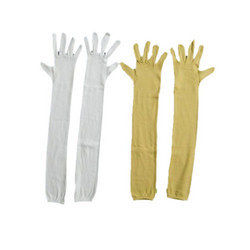 Cotton Long Gloves