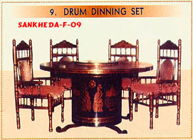 Drum Dining Set