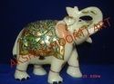 Handcrafted Marble Elephant