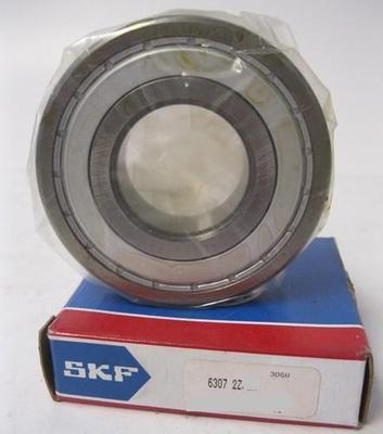 Skf Single Row Deep Groove Ball Bearing (6307-2z)