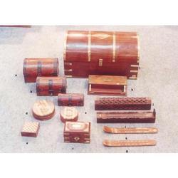 Assorted Wooden Boxes And Holders