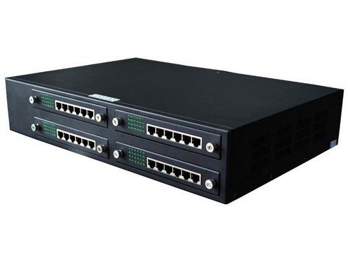 Silver Fxs Voip Gateway With 96 Fxs Ports