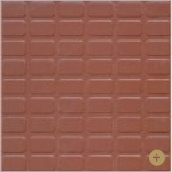 Polka Rectangle Terracotta Tiles