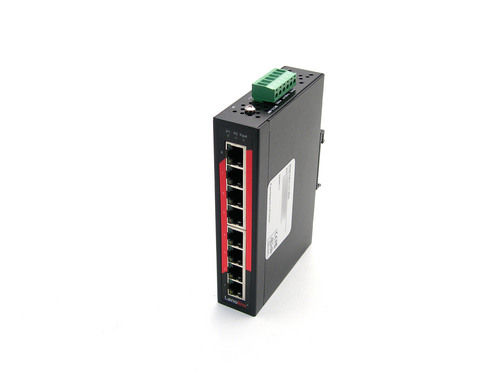 8-Port Slim Industrial Ethernet Switch