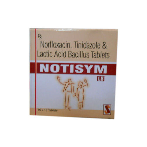 Norfloxacin Tinidazole And Lactic Acid Bacillus Tablets At Best Price In Kala Amb Himachal Pradesh Symbiosis Pharmaceuticals Pvt Ltd