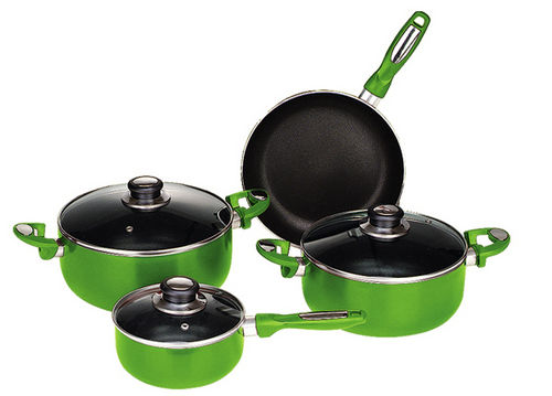 7 Pcs Aluminum Cookware Set