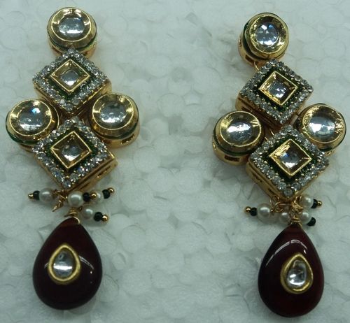 Ersatz Pachi Kundan Earing