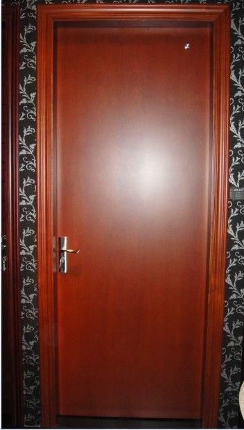 Flush Door - Solid Fir Skeleton with Plywood and Natural Veneer | Waterproof, Scratch Resistant, Noise Resistant, Easy to Clean, Custom Size Options Available