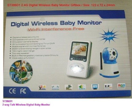 2.4ghz Digital Wireless Baby Monitor