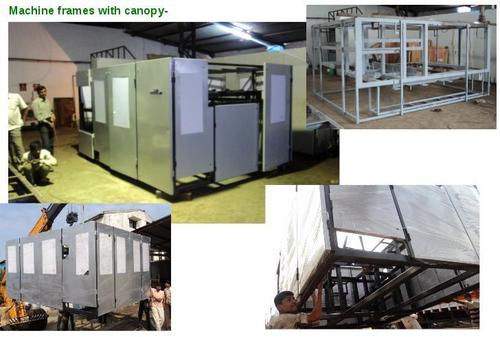 Machine Frames With Canopy