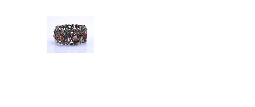 Bracelet - Alloy, Resin, and Rhinestone | Regular Size, Available in All Colors