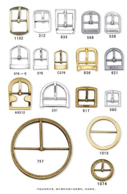 Newest Design Golden Pin Buckle