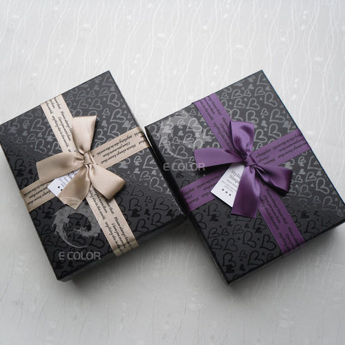 Paper Gift Boxes - Art Paper Material, Small Size with Elegant Ribbon | Perfect for Gift Storage