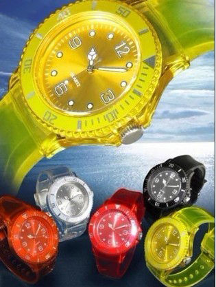 Transparent Plastic Watches