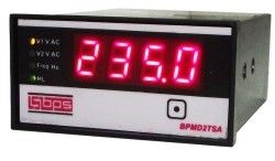 Microcontroller Based Compact Design AC Multi Function Meter with 4 Digit Display