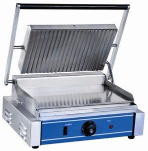 Single-Head Electric Heated Panini Sandwich Press