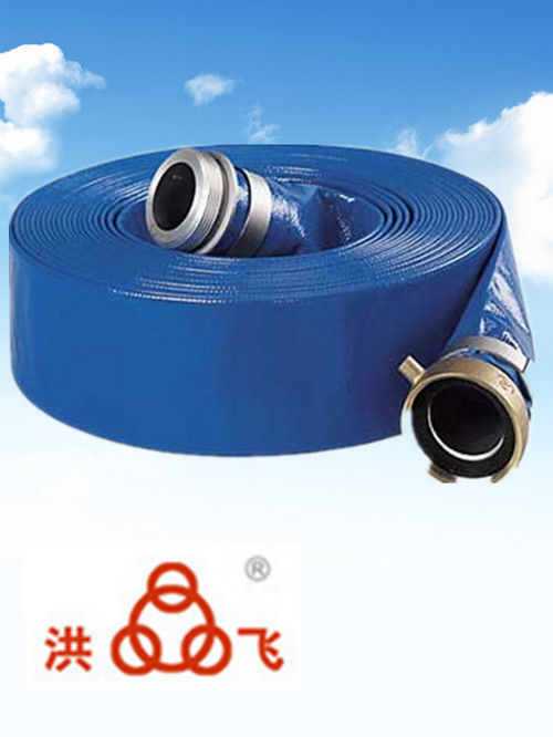 PVC Layflat Hose - 1-8 Inch | High-Pressure, Chemical-Resistant, Weatherproof, Lightweight, Flexible Design in Vibrant Colors