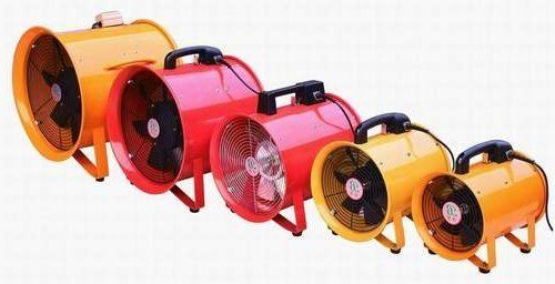 Exhaust Propeller Portable Ventilator