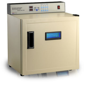 Dry Heat Sterilizer - 25L Chamber Size, Max 130°C Temperature | Digital Timer Control, UV Germicidal Lamp Function